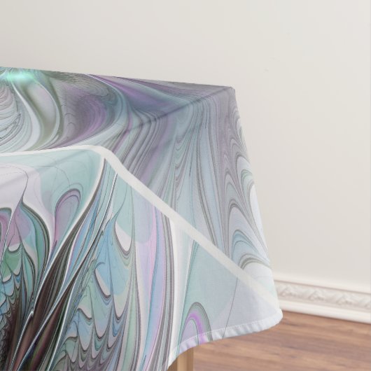 Kleurrijke Fantasy Abstract Modern Fractal Flower Tafelkleed (Voorbeeld)