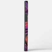 Kleurrijke Fantasy Abstracte Trippy Paarse Fractal Case-Mate iPhone Case (Achterkant / Rechts)