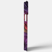 Kleurrijke Fantasy Abstracte Trippy Paarse Fractal Case-Mate iPhone Case (Achterkant / Rechts)