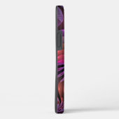 Kleurrijke Fantasy Abstracte Trippy Paarse Fractal Case-Mate iPhone Case (Achterkant / Rechts)