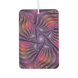 Kleurrijke Fantasy Abstracte Trippy Paarse Fractal Luchtverfrisser