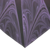 Kleurrijke Fantasy Abstracte Trippy Paarse Fractal Tafelkleed (Gekanteld)