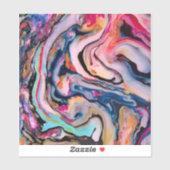 Kleurrijke Fantasy Abstraction Sticker (Vel)