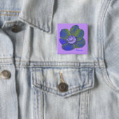 kleurrijke Fantasy Anemone Button (In situ)
