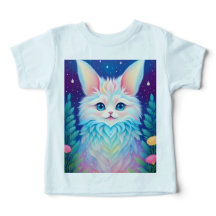 Kleurrijke Fantasy Animal Print T-shirt