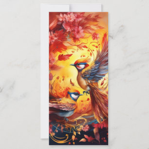Kleurrijke Fantasy Bird Art