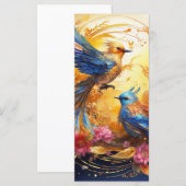 Kleurrijke Fantasy Bird Art (Voorkant / Achterkant)