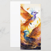Kleurrijke Fantasy Bird Art (Voorkant / Achterkant)