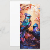 Kleurrijke Fantasy Bird Art (Voorkant / Achterkant)