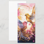 Kleurrijke Fantasy Bird Art (Voorkant / Achterkant)