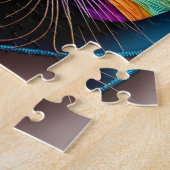 Kleurrijke Fantasy Cat 8 x 10 inch Legpuzzel (Zijkant)