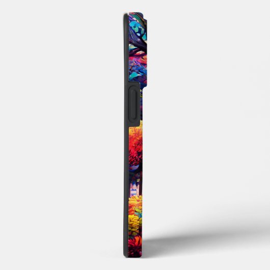 Kleurrijke Fantasy Foliage Case-Mate iPhone Case (Achterkant / Rechts)