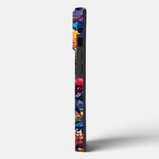 Kleurrijke Fantasy Foliage Case-Mate iPhone Case (Achterkant / Links)