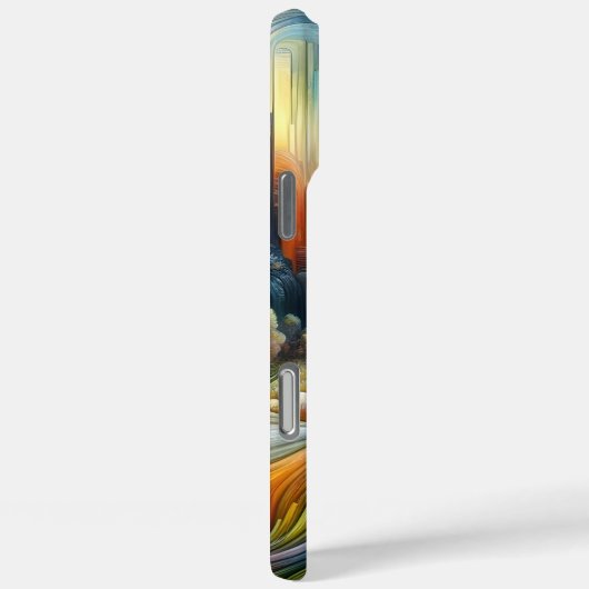 Kleurrijke Fantasy iPhone / iPad hoesje (Achterkant / Rechts)