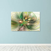 Kleurrijke Fantasy Modern Abstracte fractale venti Canvas Afdruk (Insitu (Houten vloer))