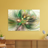 Kleurrijke Fantasy Modern Abstracte fractale venti Canvas Afdruk (Insitu (Woonkamer))