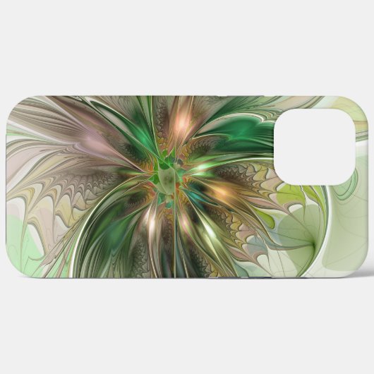 Kleurrijke Fantasy Modern Abstracte fractale venti Case-Mate iPhone Case (Achterkant (horizontaal))