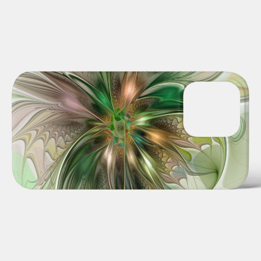 Kleurrijke Fantasy Modern Abstracte fractale venti Case-Mate iPhone Case (Achterkant (horizontaal))