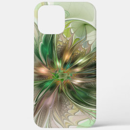 Kleurrijke Fantasy Modern Abstracte fractale venti Case-Mate iPhone Case