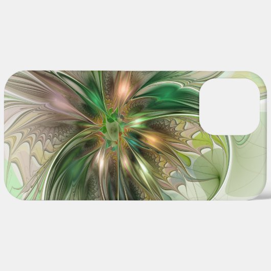 Kleurrijke Fantasy Modern Abstracte fractale venti Case-Mate iPhone Case (Achterkant / Rechts)
