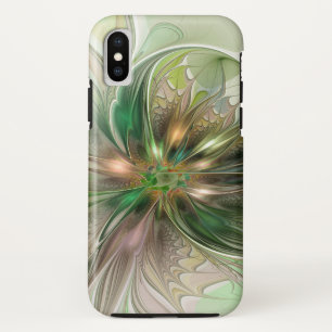 Kleurrijke Fantasy Modern Abstracte fractale venti Case-Mate iPhone Case