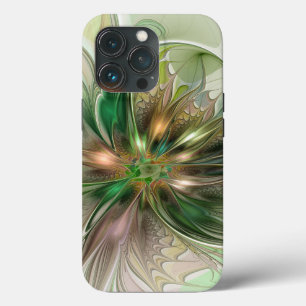 Kleurrijke Fantasy Modern Abstracte fractale venti Case-Mate iPhone Case