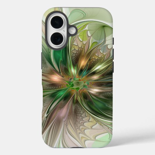 Kleurrijke Fantasy Modern Abstracte fractale venti Case-Mate iPhone Case (Achterkant)