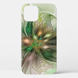 Kleurrijke Fantasy Modern Abstracte fractale venti Case-Mate iPhone Case