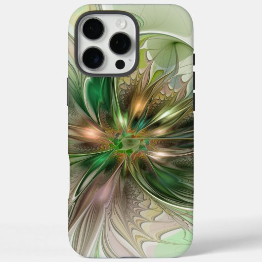 Kleurrijke Fantasy Modern Abstracte fractale venti Case-Mate iPhone Case (Achterkant)