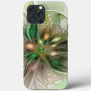 Kleurrijke Fantasy Modern Abstracte fractale venti Case-Mate iPhone Case