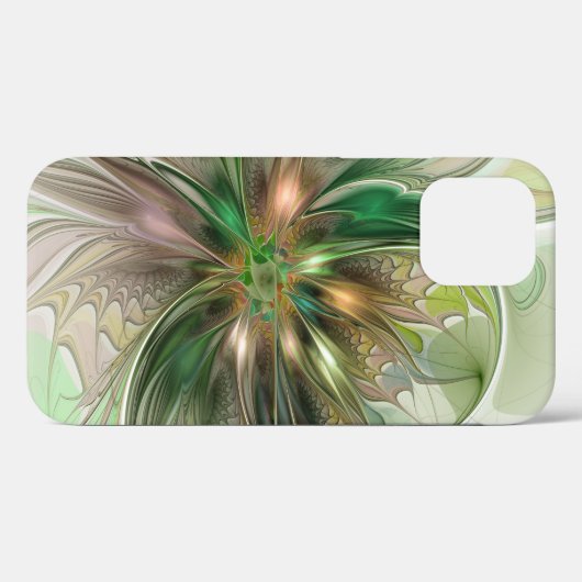 Kleurrijke Fantasy Modern Abstracte fractale venti Case-Mate iPhone Case (Achterkant (horizontaal))