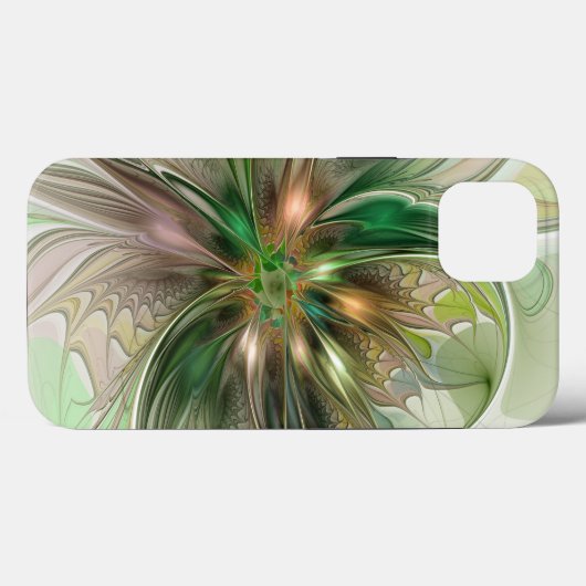 Kleurrijke Fantasy Modern Abstracte fractale venti Case-Mate iPhone Case (Achterkant (horizontaal))