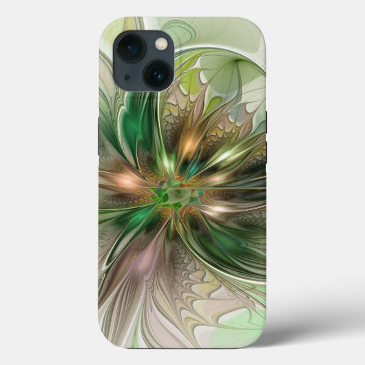 Kleurrijke Fantasy Modern Abstracte fractale venti Case-Mate iPhone Case (Achterkant)