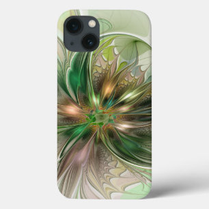 Kleurrijke Fantasy Modern Abstracte fractale venti Case-Mate iPhone Case