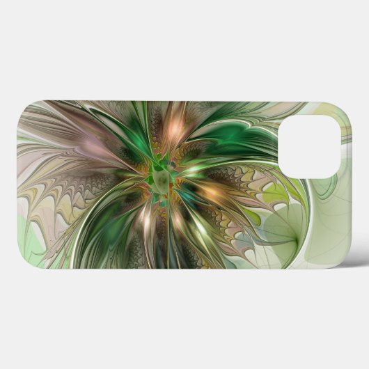 Kleurrijke Fantasy Modern Abstracte fractale venti Case-Mate iPhone Case (Achterkant (horizontaal))