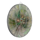 Kleurrijke Fantasy Modern Abstracte fractale venti Dartbord (Voorkant Links)
