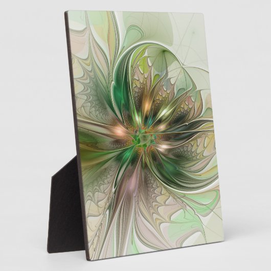 Kleurrijke Fantasy Modern Abstracte fractale venti Fotoplaat (Zijkant)