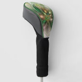 Kleurrijke Fantasy Modern Abstracte fractale venti Golfheadcover (Schuin)