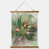 Kleurrijke Fantasy Modern Abstracte fractale venti Hangend Wandkleed (Voorkant)