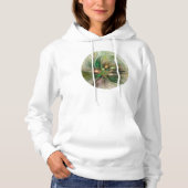 Kleurrijke Fantasy Modern Abstracte fractale venti Hoodie (Voorkant)