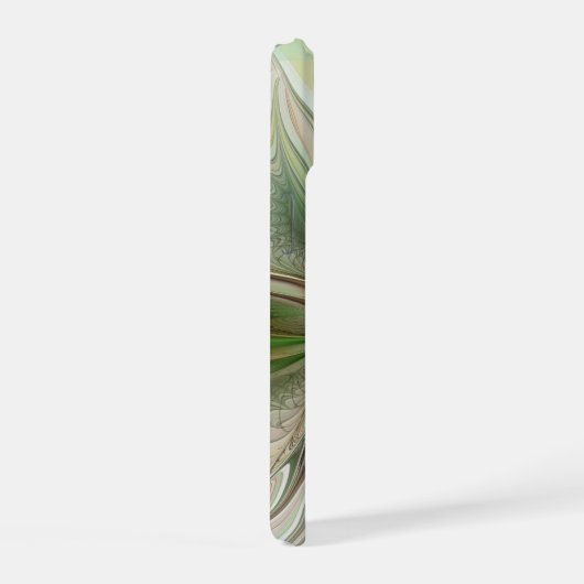 Kleurrijke Fantasy Modern Abstracte fractale venti iPhone 15 Case (Rechterkant)