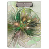 Kleurrijke Fantasy Modern Abstracte fractale venti Klembord (Voorkant)