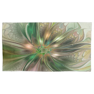 Kleurrijke Fantasy Modern Abstracte fractale venti Kussensloop