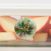 Kleurrijke Fantasy Modern Abstracte fractale venti Labels (Aangebracht)