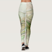 Kleurrijke Fantasy Modern Abstracte fractale venti Leggings (Achterkant)