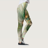 Kleurrijke Fantasy Modern Abstracte fractale venti Leggings (Rechts)