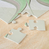 Kleurrijke Fantasy Modern Abstracte fractale venti Legpuzzel (Zijkant)