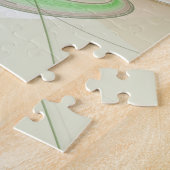 Kleurrijke Fantasy Modern Abstracte fractale venti Legpuzzel (Zijkant)