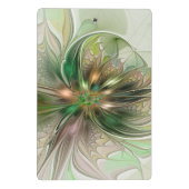 Kleurrijke Fantasy Modern Abstracte fractale venti Mini Klembord (Achterkant)