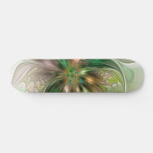 Kleurrijke Fantasy Modern Abstracte fractale venti Persoonlijk Skateboard (Horizontaal)